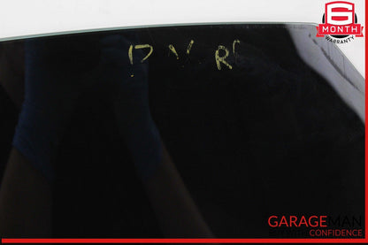 12-18 Audi A6 S6 Rear Right Passenger Side Door Window Glass OEM