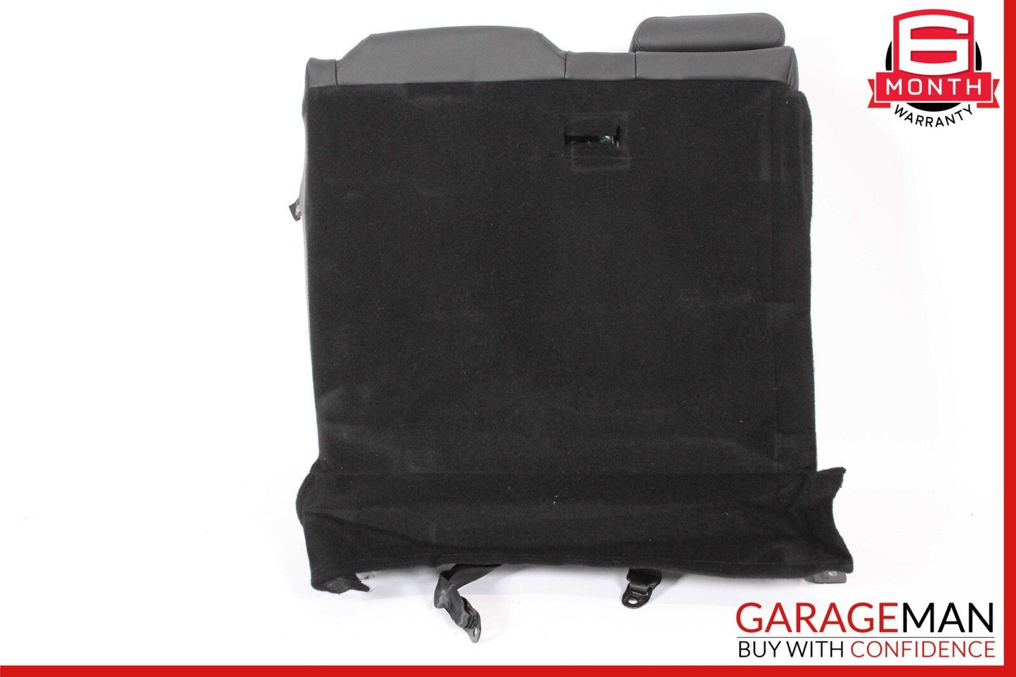 14-17 Maserati Ghibli M157 Rear Left Top Upper Seat Cushion Cover Assy Black