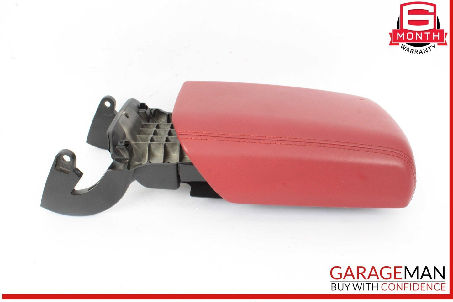 19-24 Porsche Macan 95B Front Center Console Armrest Arm Rest Red OEM