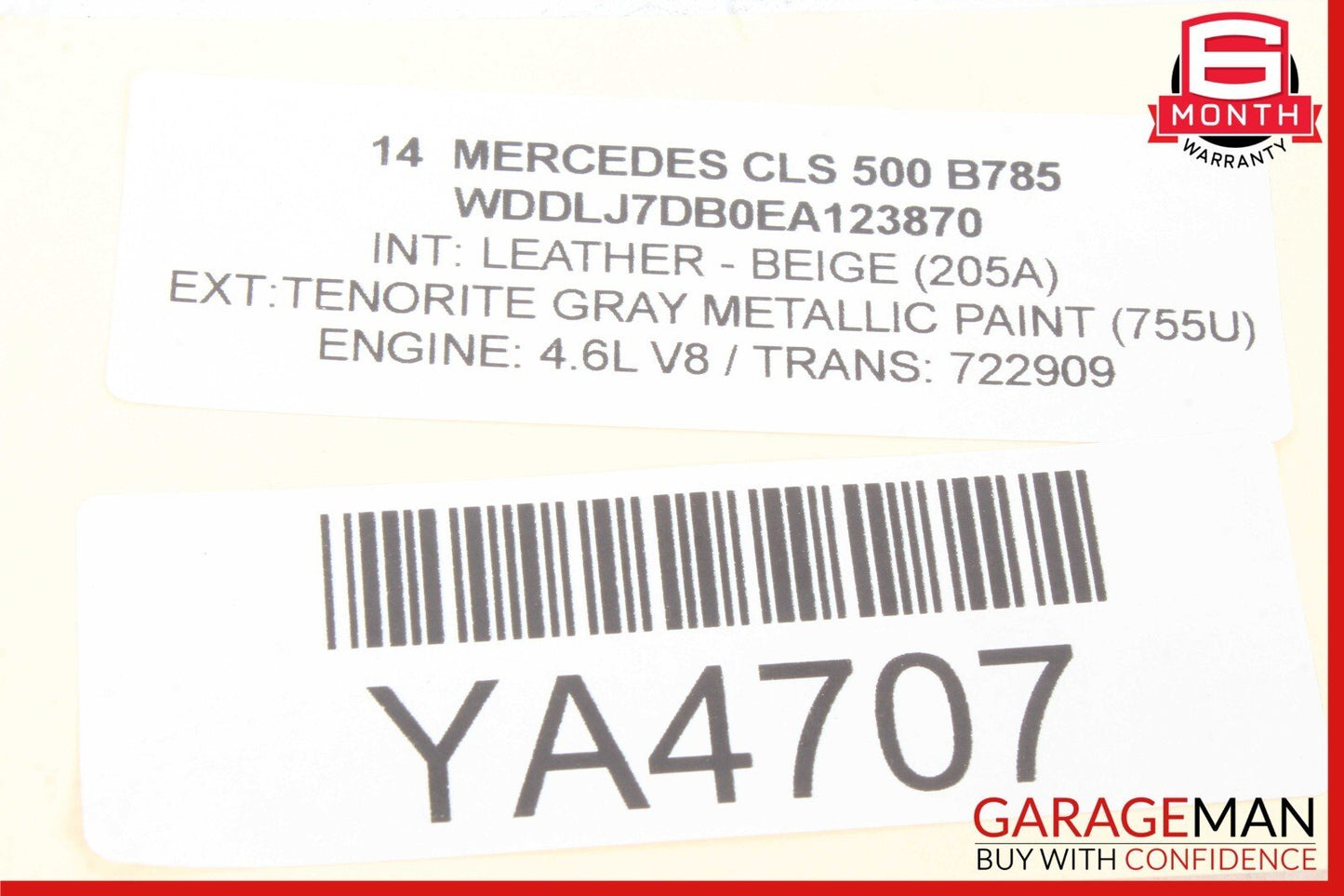 12-18 Mercedes W218 CLS550 CLS63 AMG Left Side Dashboard A/C AC Air Vent OEM