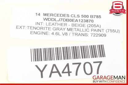 12-18 Mercedes W218 CLS550 CLS63 AMG Left Side Dashboard A/C AC Air Vent OEM