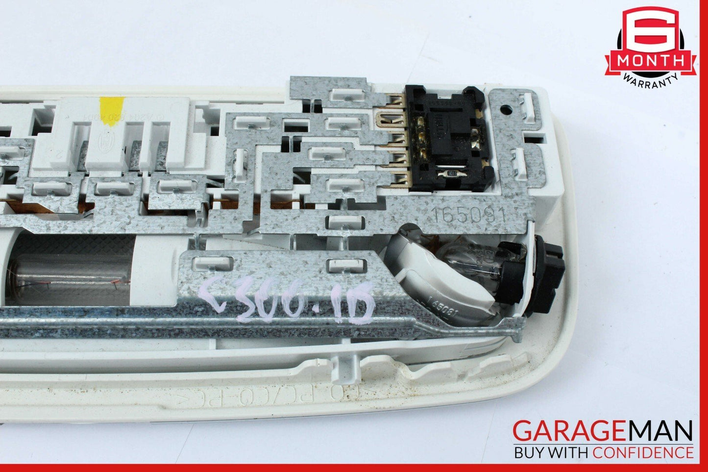 08-14 Mercedes W204 C300 C63 AMG Rear Overhead Dome Light Lamp Reading Map OEM