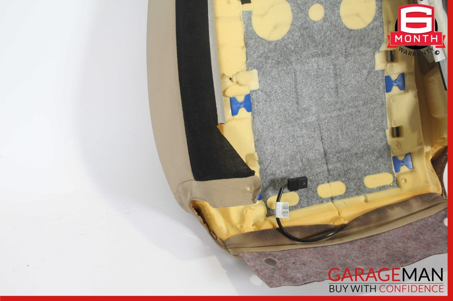 07-12 Mercedes X164 GL550 GL320 GL450 Front Right Top Upper Seat Cushion Brown