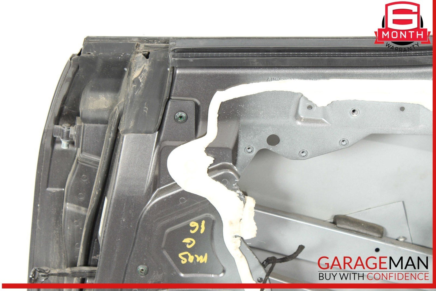 14-22 Maserati Ghibli M157 Rear Right Side Door Shell Frame Panel Gray OEM