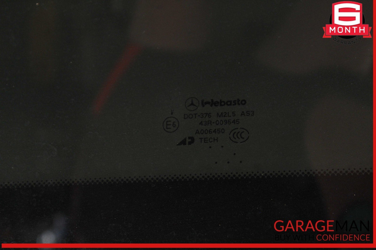 06-13 Mercede W251 R500 R350 Center Panoramic Pano Sunroof Sun Roof Glass OEM