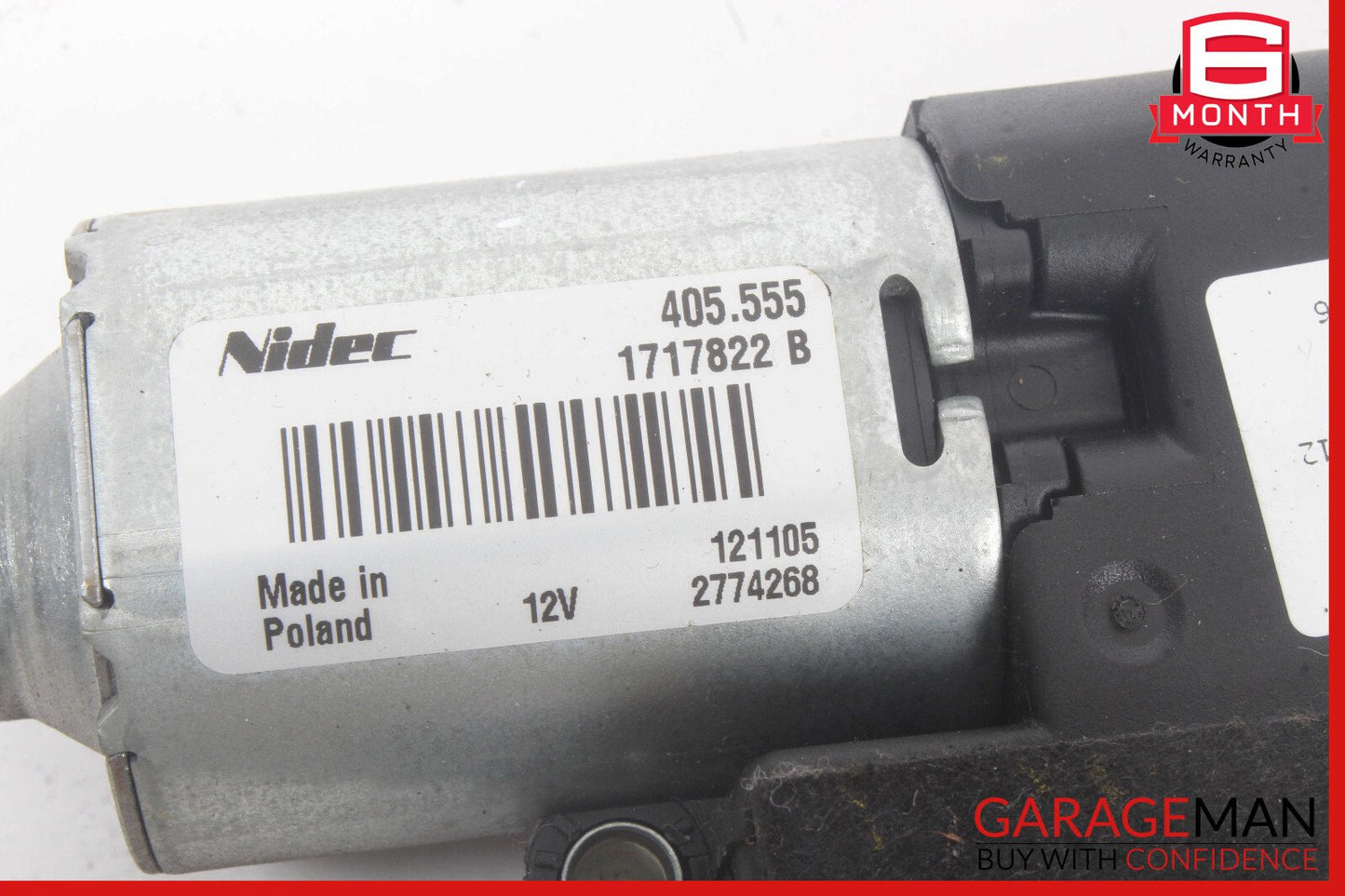 13-19 BMW 640i F06 Sunroof Motor 7316535 OEM