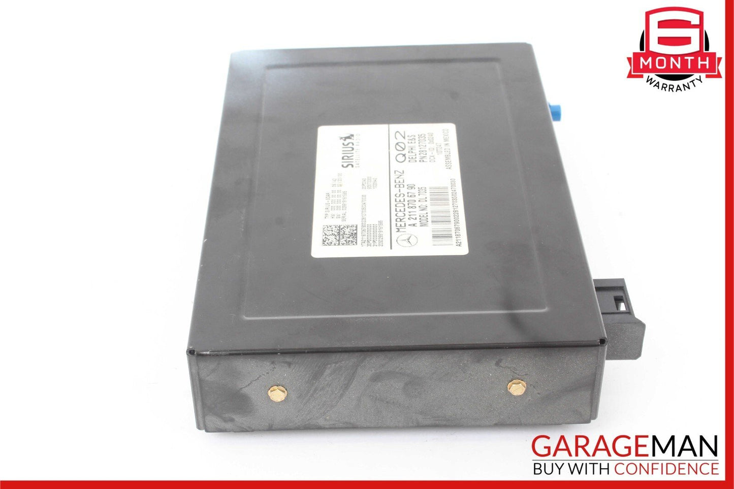 03-09 Mercedes GL450 E350 CLK350 CL600 Sirius Satellite Radio Receiver Module