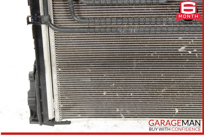 12-15 Mercedes W204 C250 Engine Motor Cooling Radiator A/C AC Condenser Assembly