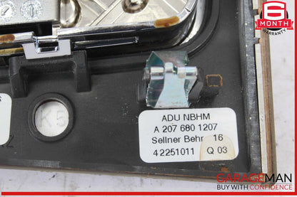 12-14 Mercedes W204 C250 Gear Shift Selector Indicator Knob Boot Assembly OEM