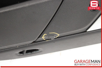 10-16 Porsche Panamera 970 GTS Front Left Interior Door Panel Leather OEM