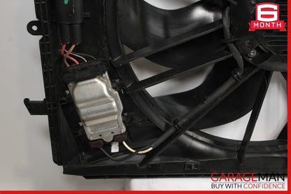 08-18 Mercedes C250 E250 SLK350 Engine Radiator Cooling Fan Motor Shroud Assy