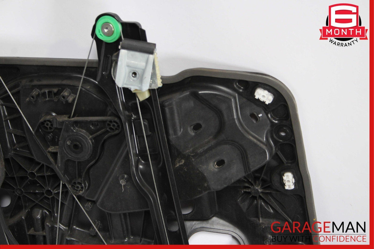11-17 Porsche Cayenne 958 Rear Right Side Door Window Regulator Plate Motor Assy