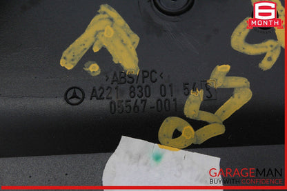 07-13 Mercedes W221 S550 Dashboard AC A/C Air Vent Left Driver Black OEM