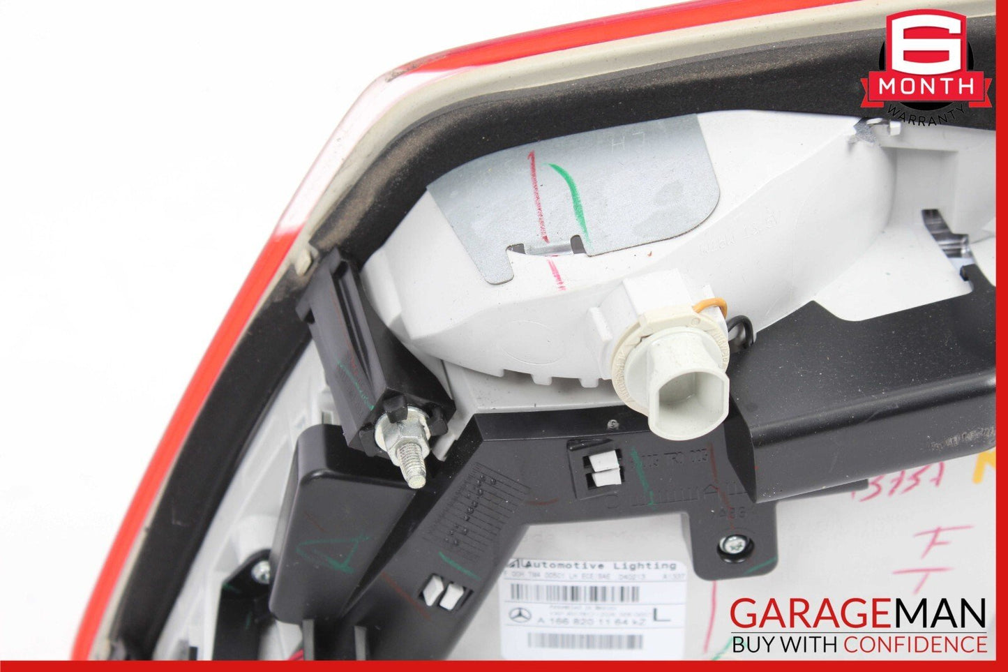 13-16 Mercedes X166 GL450 GL550 Inner Tail Light Lamp Rear Left Driver Side OEM