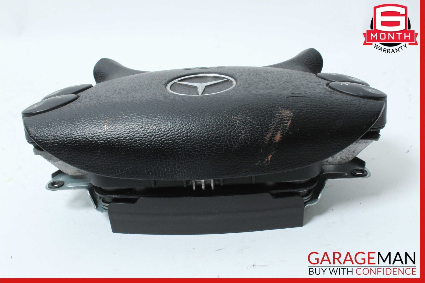 03-12 Mercedes W211 E350 CLK320 SL500 Steering Wheel Airbag Air Bag Black OEM