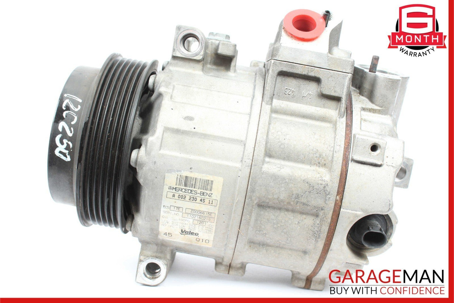 12-15 Mercedes W204 C250 SLK250 A/C AC Air Conditioning Compressor Pump Assembly