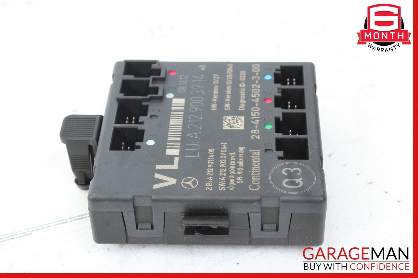 08-14 Mercedes W204 C250 C350 Front Left Side Door Control Module 2129003914 OEM