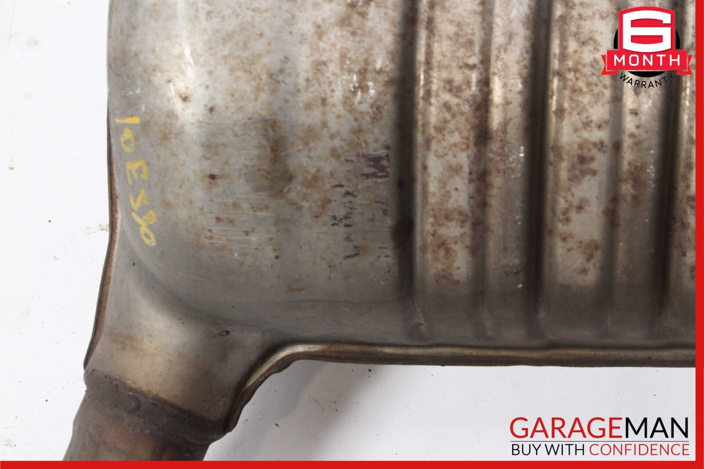 10-16 Mercedes W212 E350 Rear Left Driver Side Exhaust Muffler Silencer OEM