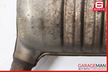 10-16 Mercedes W212 E350 Rear Left Driver Side Exhaust Muffler Silencer OEM