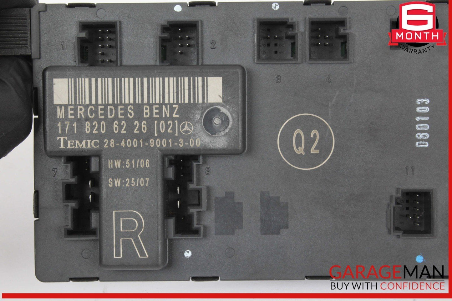 09-11 Mercedes R171 SLK300 SLK55 AMG Front Right Side Door Control Module OEM