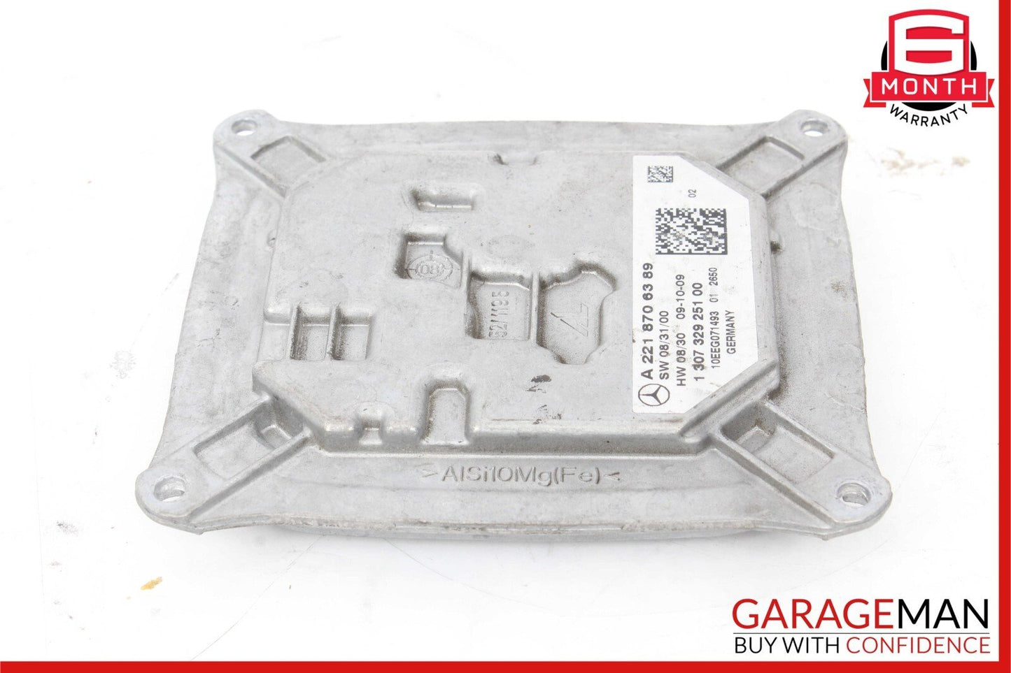 10-14 Mercedes W221 S550 Front Headlight Voltage Regulator Ballast Module Unit