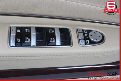 07-10 Mercedes W216 CL550 Front Left Side Interior Door Panel Trim Cover Assy