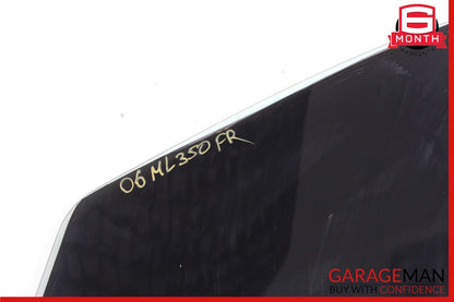 06-12 Mercedes W164 ML350 GL550 Front Right Side Door Window Auto Glass OEM