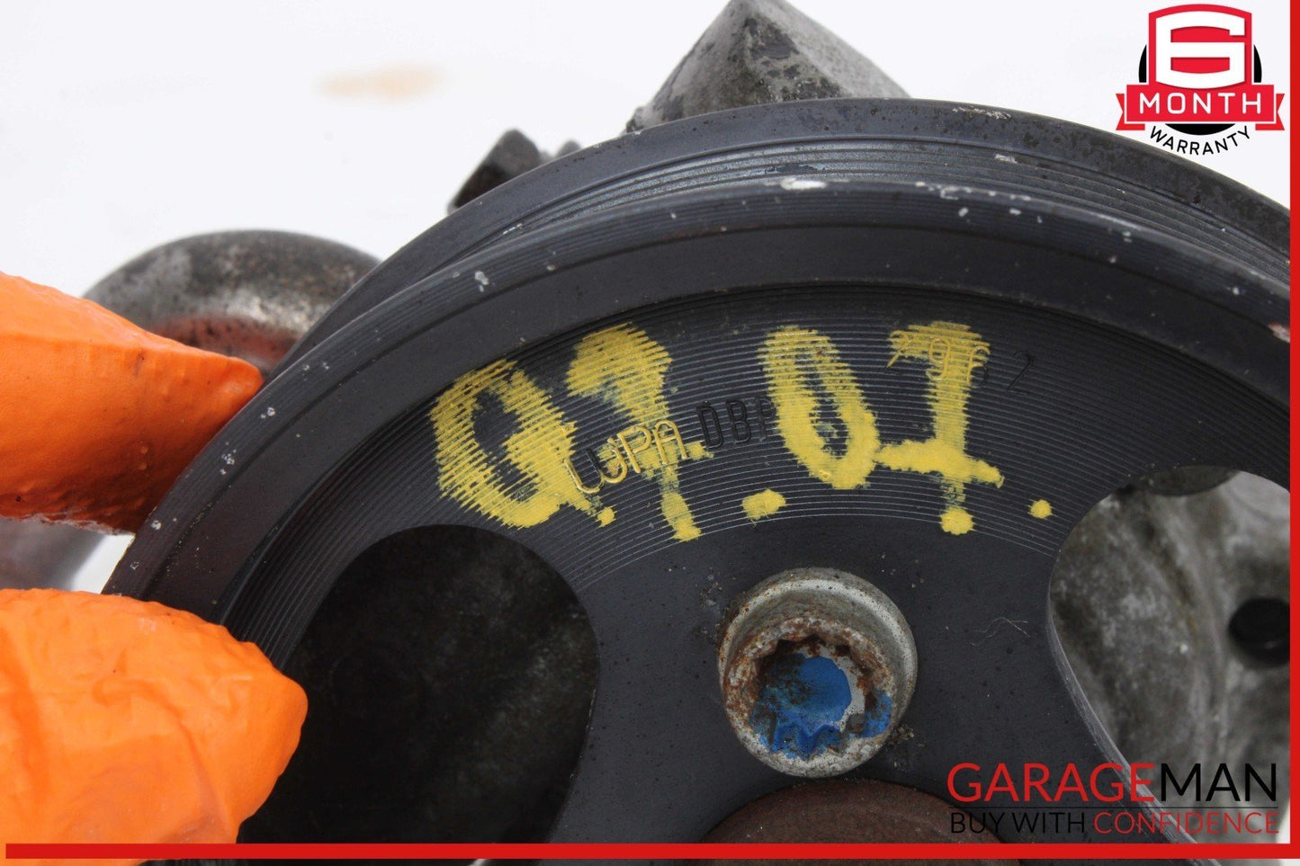 03-18 Audi Q7 Bentley Continental GTC Power Steering Pump 07D145256E OEM