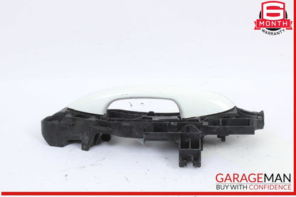 15-20 Mercedes W205 C300 Rear Left Driver Side Exterior Door Handle White OEM