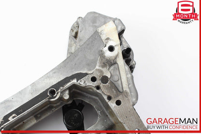 06-11 Mercedes W211 E350 Engine Upper Oil Sump Baffle Pan 2720142102 OEM