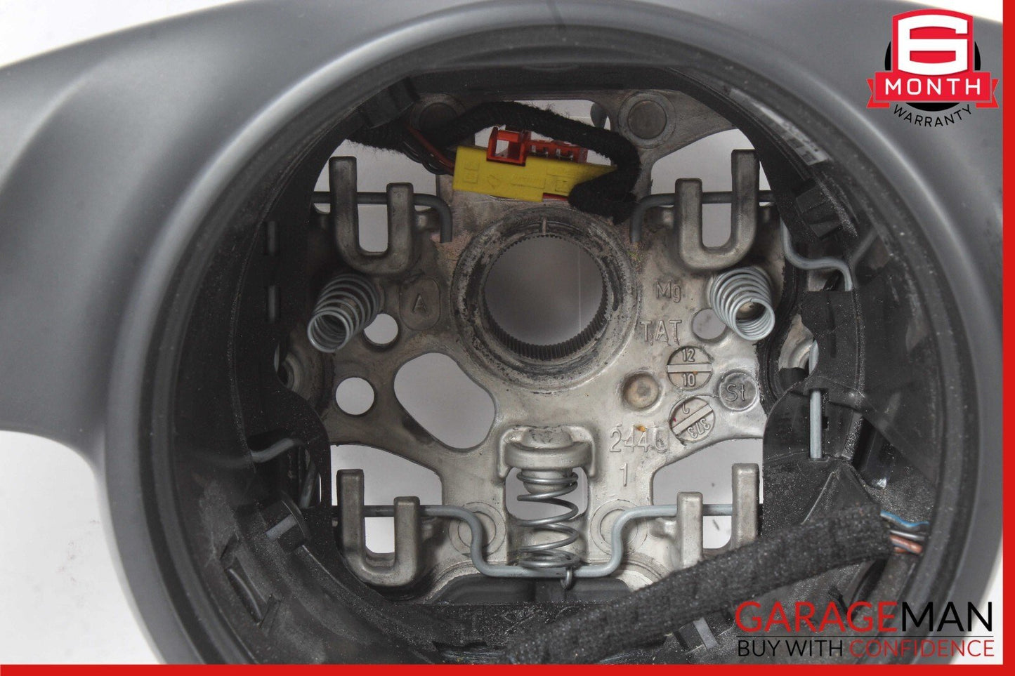11-14 Porsche Cayenne 958 Steering Wheel w/ Paddle Shifters Black OEM