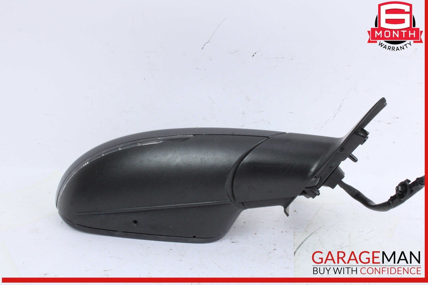 12-18 Audi A6 Front Right Passenger Side Door Rear View Mirror Black 4G1857410BB
