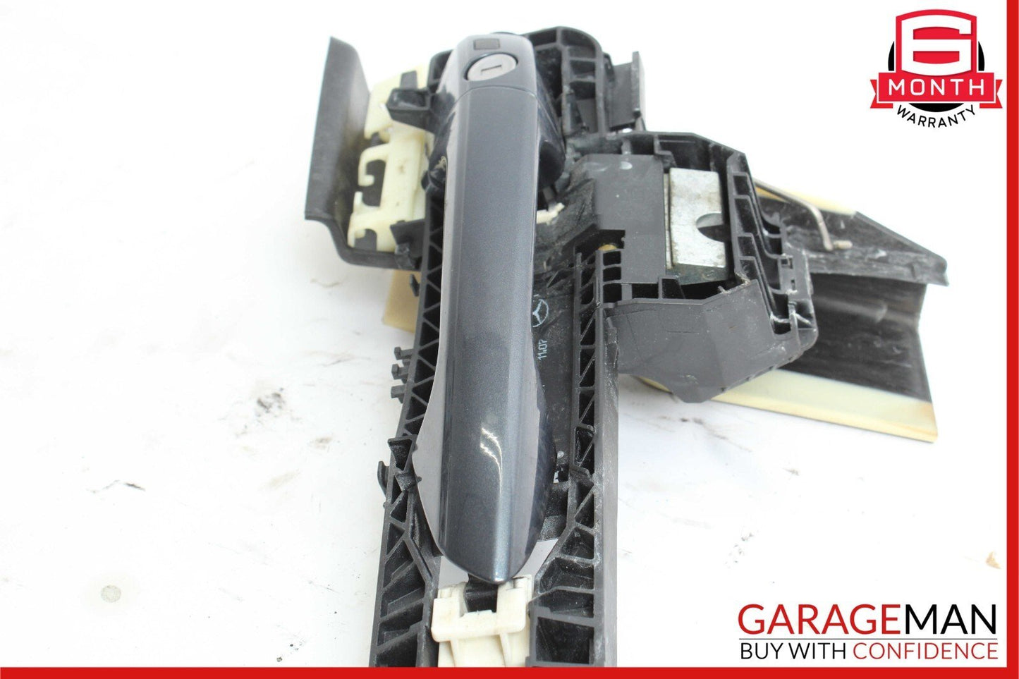 10-13 Mercedes W212 E350 Front Left Exterior Door Handle Assembly Tenorite Gray