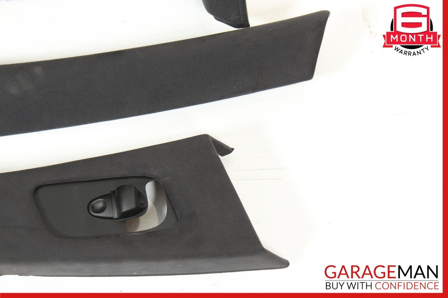 14-17 Maserati Ghibli Interior Roof Headliner Pillar Cover Set Trim Suede Assy