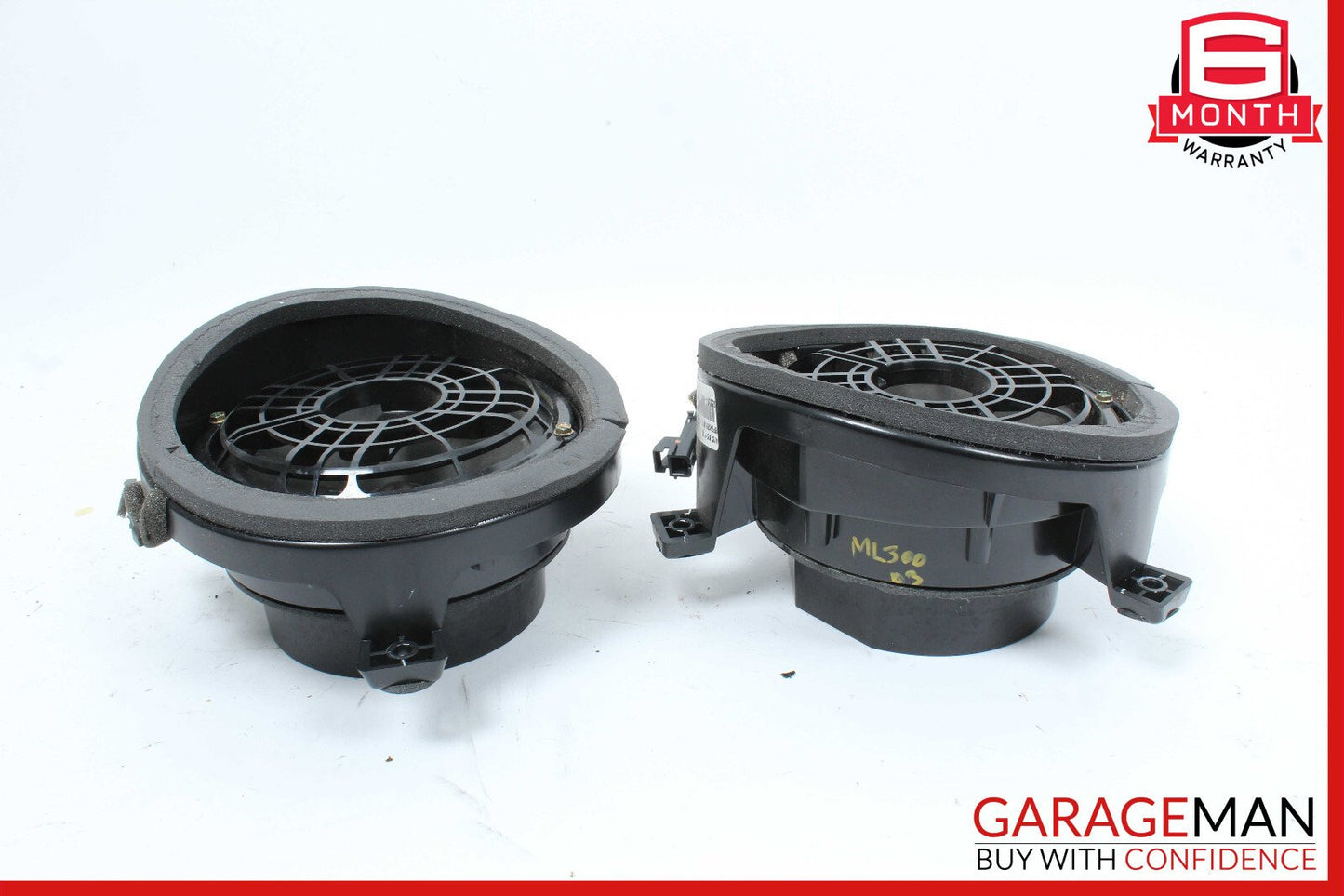 02-05 Mercedes W163 ML500 Front Right & Left Bose Sound Speaker Set OEM