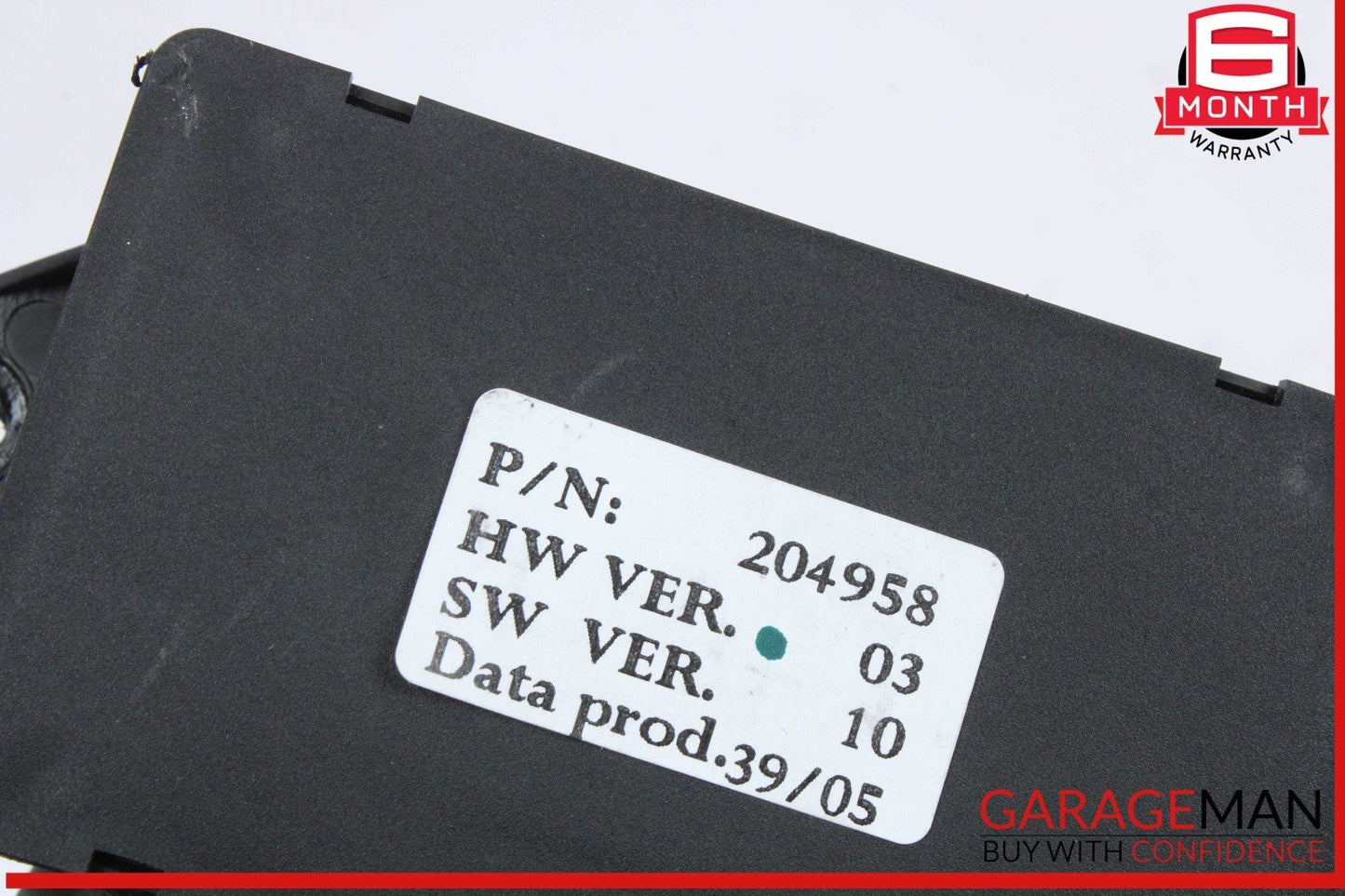 03-19 Maserati Quattroporte M139 Windshield Wiper Control Module 204958 OEM