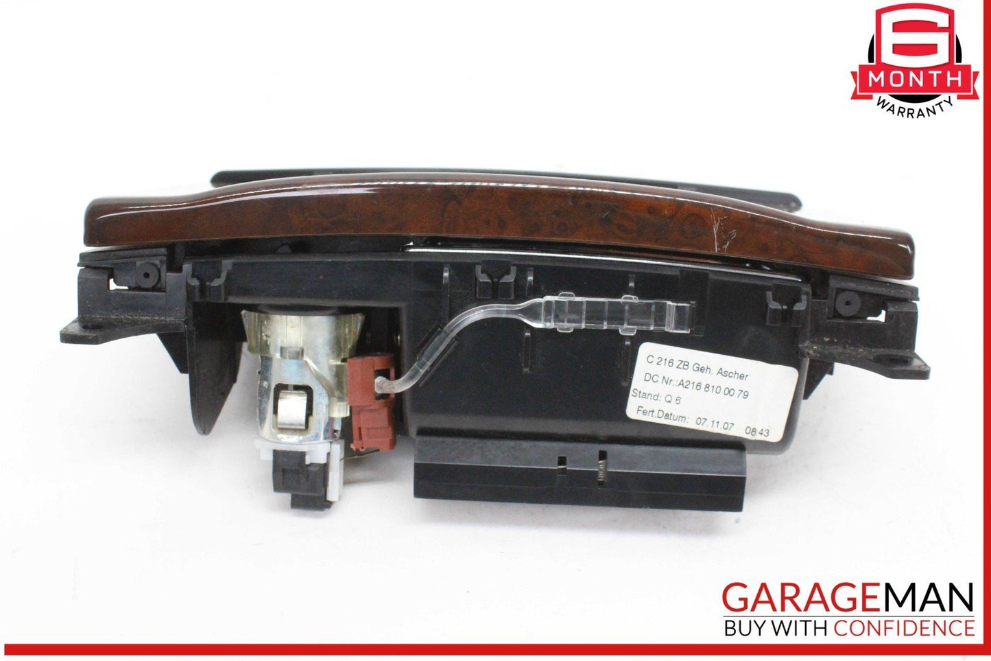 07-14 Mercedes W216 CL550 CL600 Center Console Ashtray Ash Tray Trim OEM