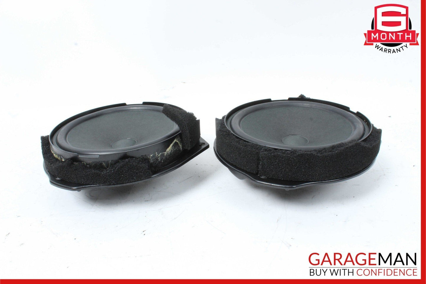08-14 Mercedes W204 C350 Front Right & Left Side Door Sound Speaker Set of 2 Pc