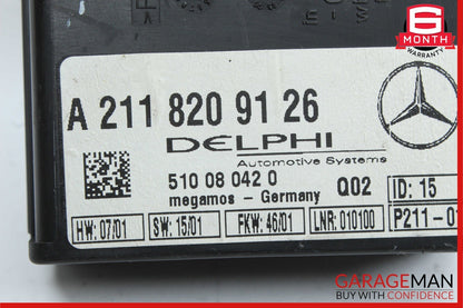 00-08 Mercedes W215 CL55 AMG CL500 CL600 Alarm Control Module 2118209126 OEM