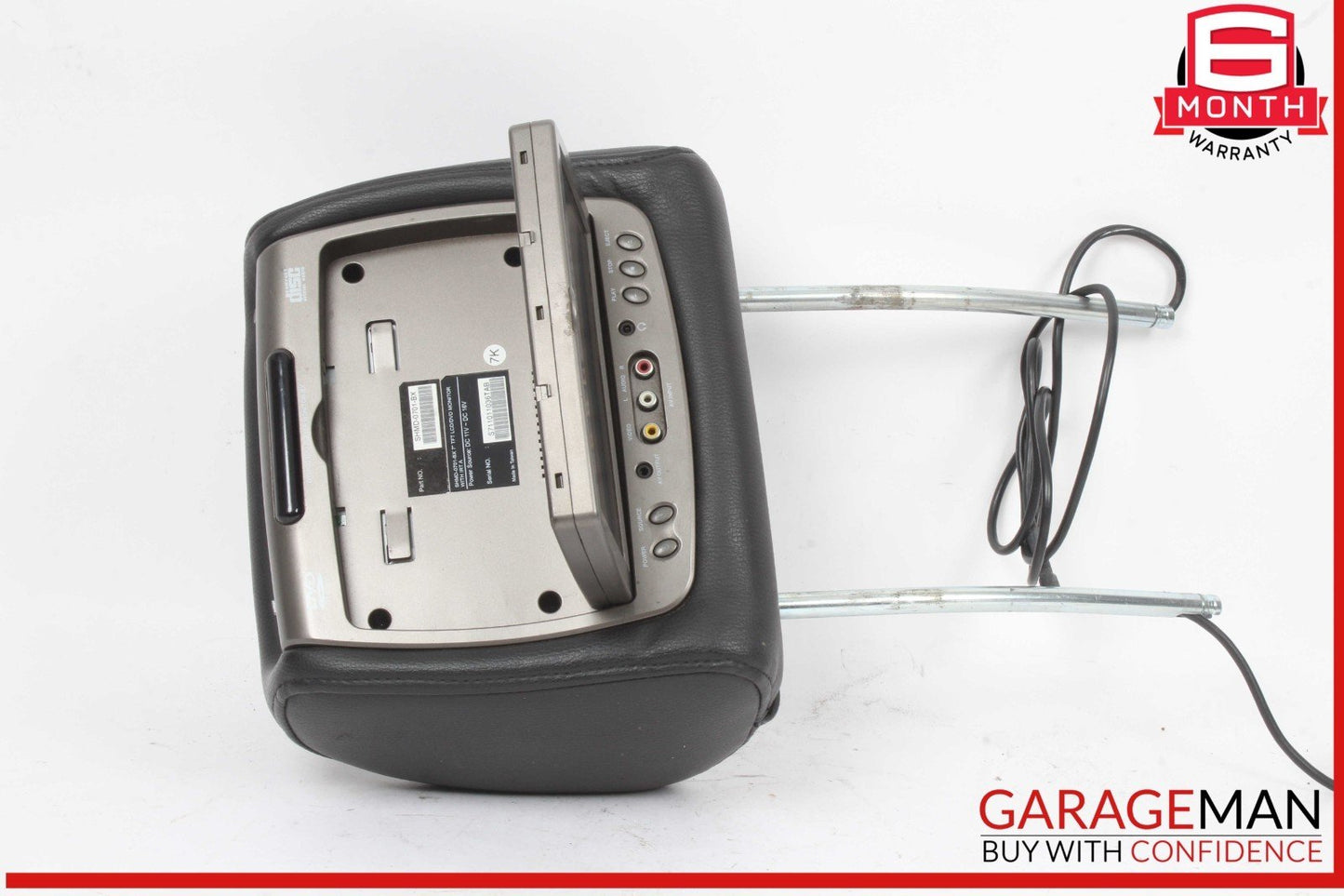 08 Mercedes X164 GL550 Front Right Side Headrest Monitor SHMD-0701-BX DVD Player