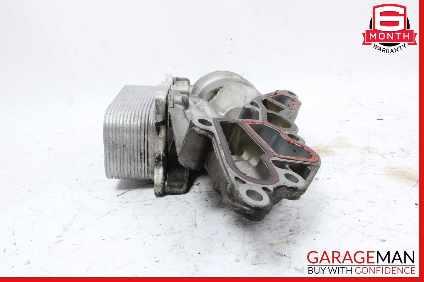 05-13 Mercedes W164 ML350 E350 M272 Engine Oil Filter Cooler Housing 2721800410