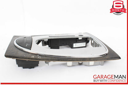 03-06 Mercedes W211 E55 AMG Gear Shift Shifter Bezel Trim Wood OEM