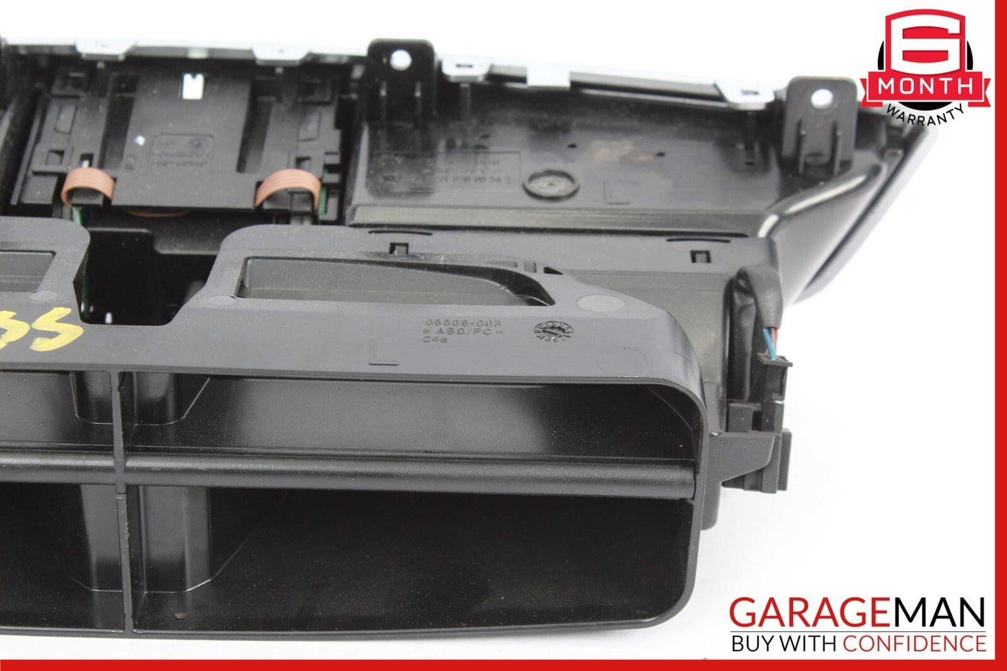 07-13 Mercedes W221 S550 S450 Center Dash A/C Air Vent Trim Clock 2218300954 OEM