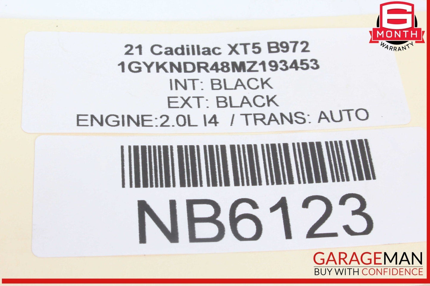 17-23 Cadillac XT5 Rear Right Passenger Side Trailing Lower Control Arm 84384354 OEM