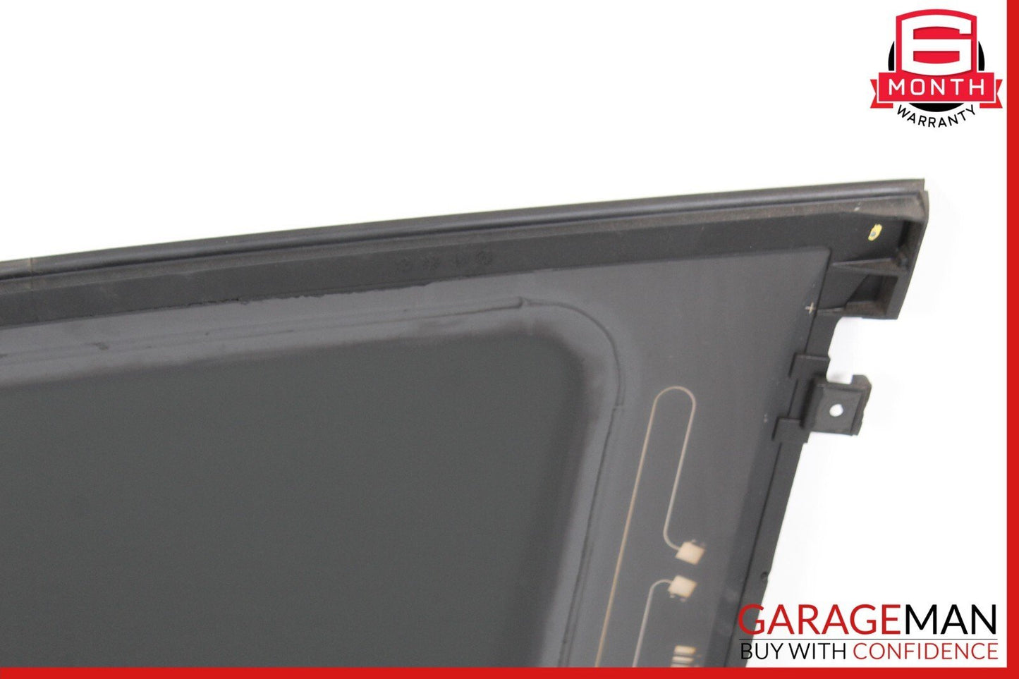 13-19 Mercedes X166 GL450 GLS550 Rear Left Side Quarter Window Glass Trim Assy