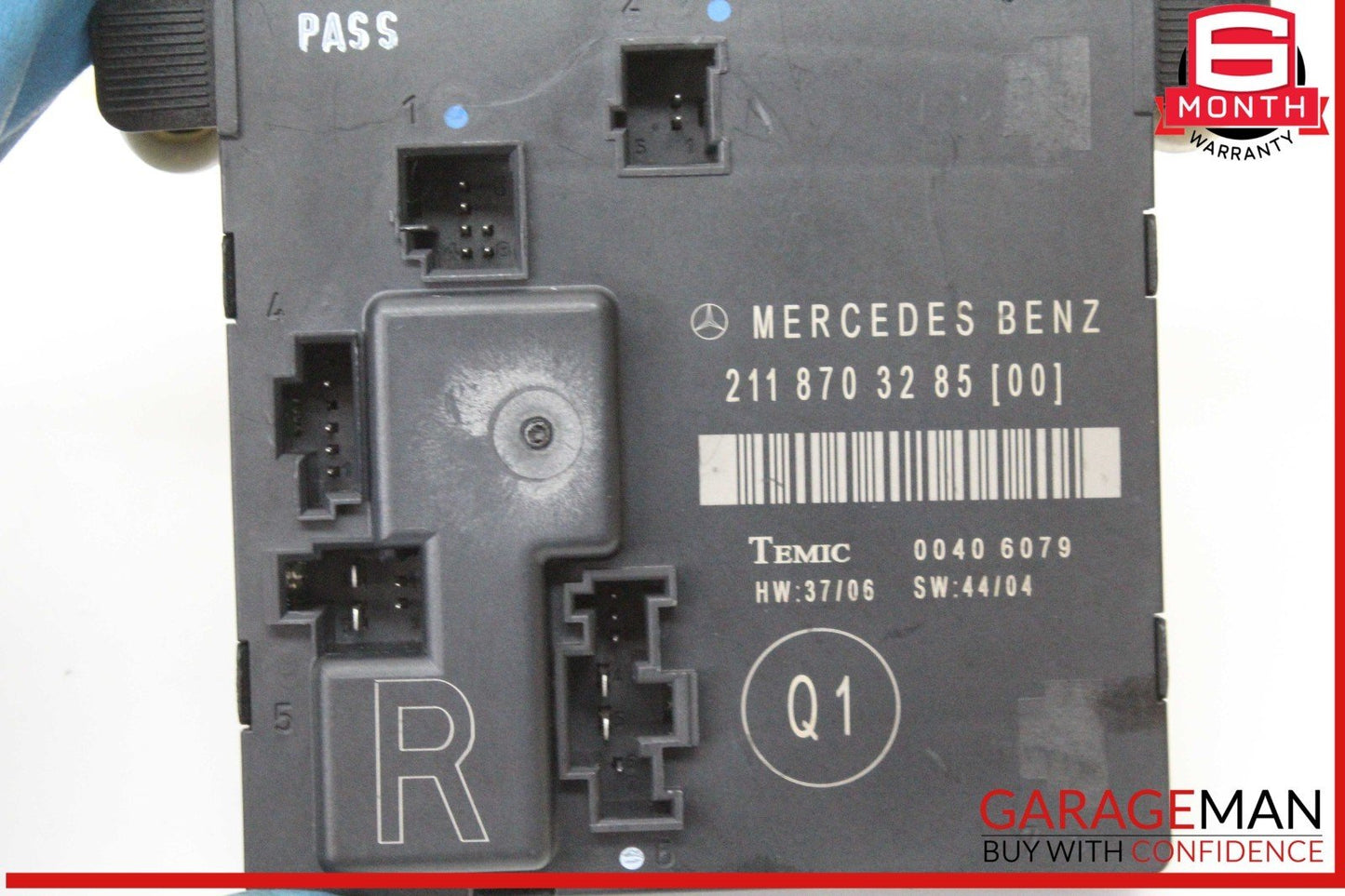 03-09 Mercedes-Benz W211 E350 Right Rear Door Control Module 2118703285 OEM
