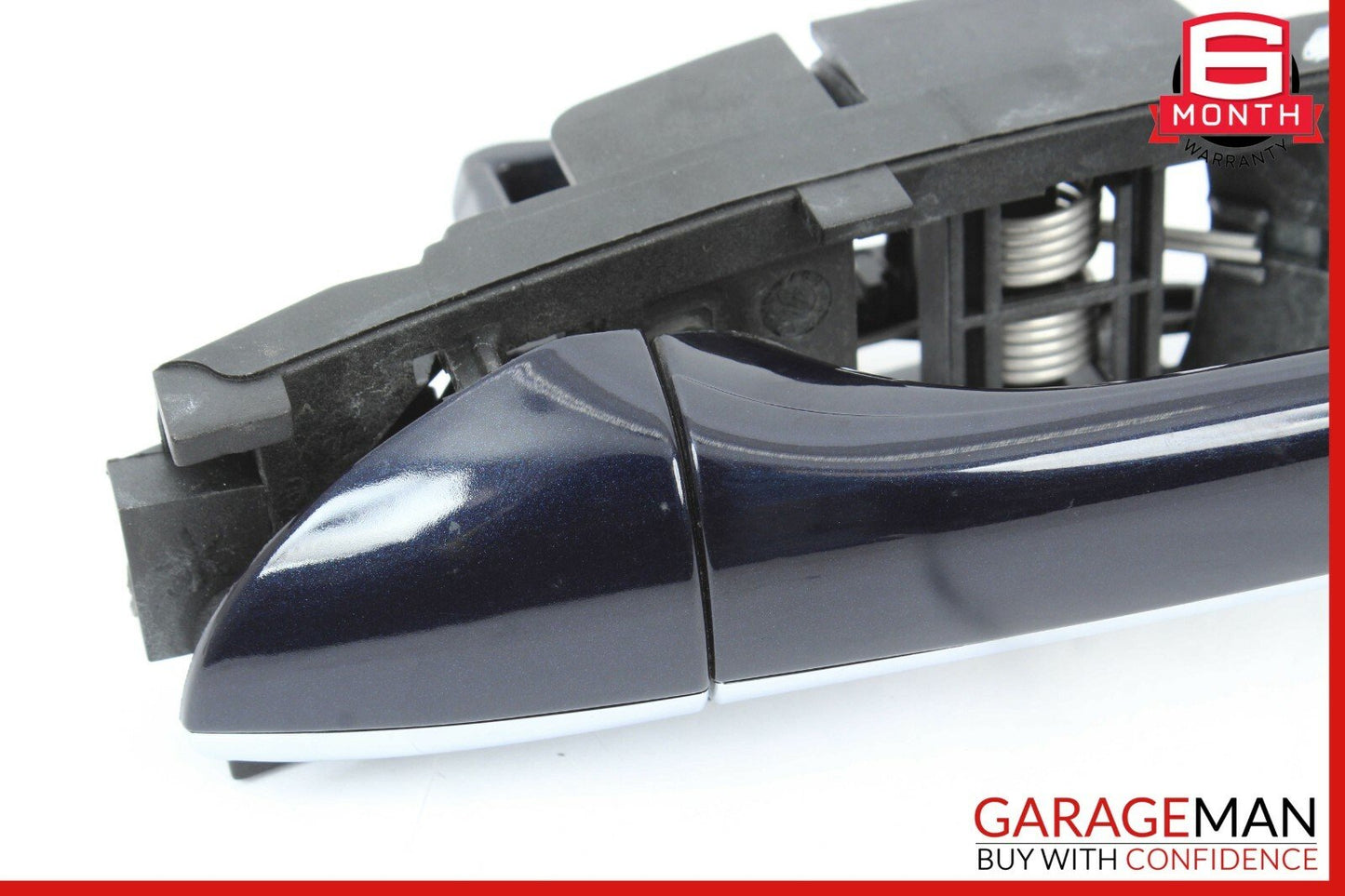 03-09 Mercedes W211 E350 E500 Rear Left Side Door Handle Blue OEM
