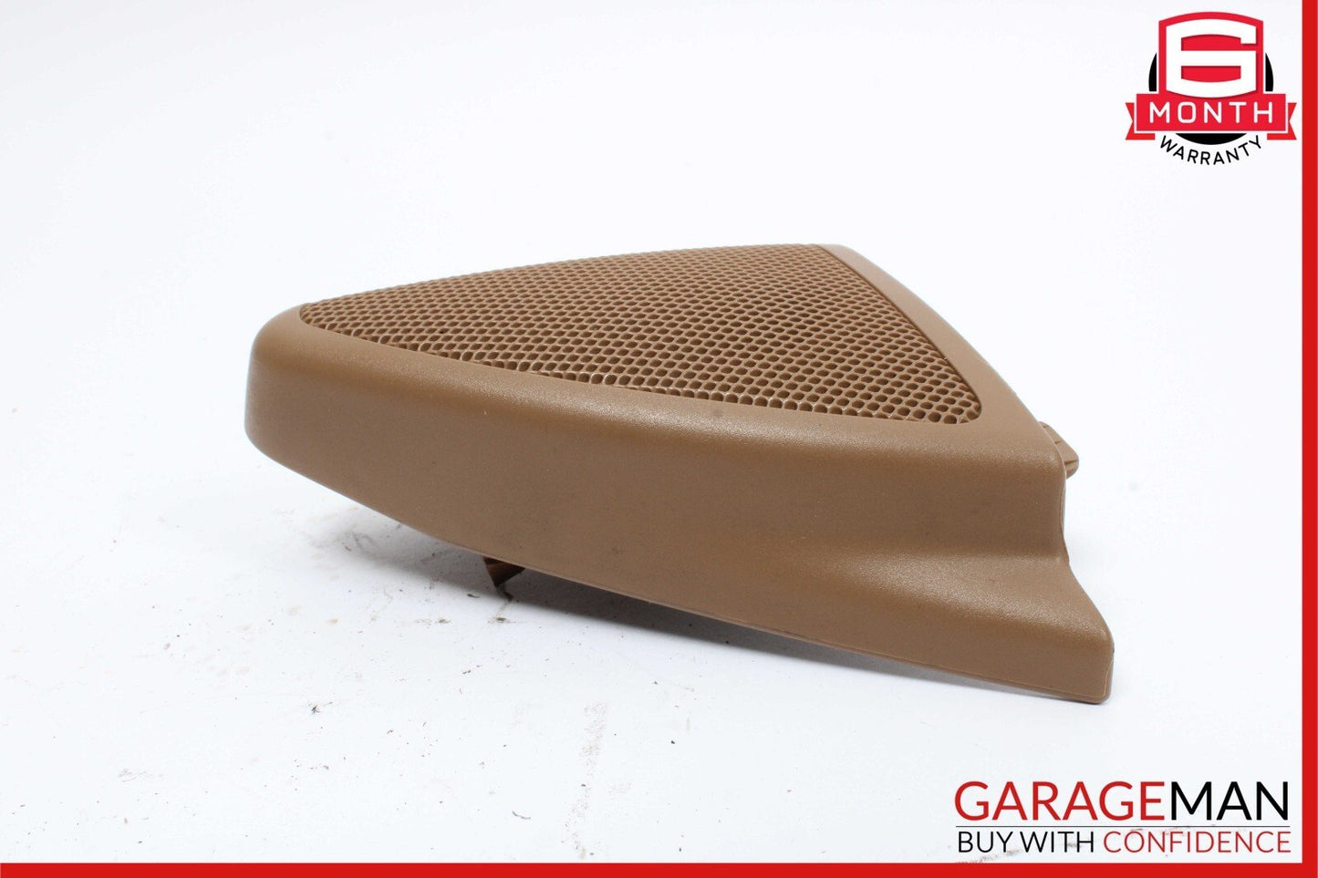 07-14 Mercedes W216 CL550 Front Right Side Door Tweeter Speaker Cover Brown