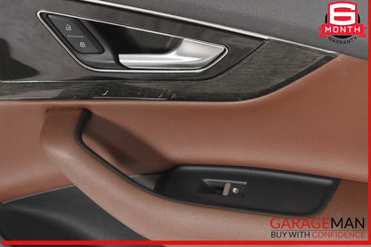17-19 Audi Q7 Front Right Passenger Side Interior Door Panel Trim OEM