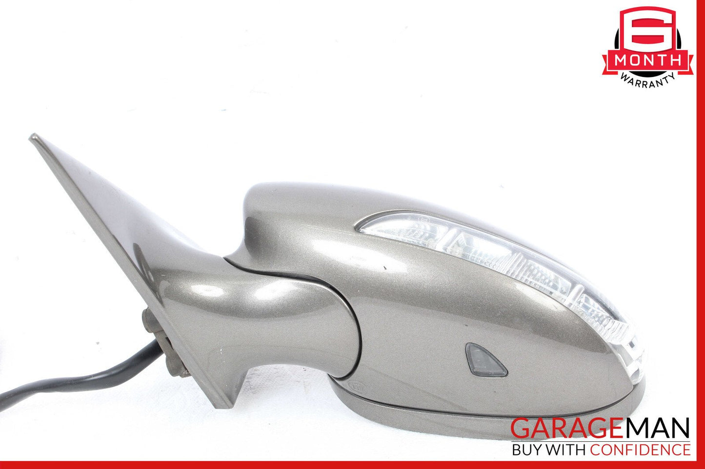 06-08 Mercedes W219 CLS500 CLS63 AMG Front Left Side Mirror Door Rear View